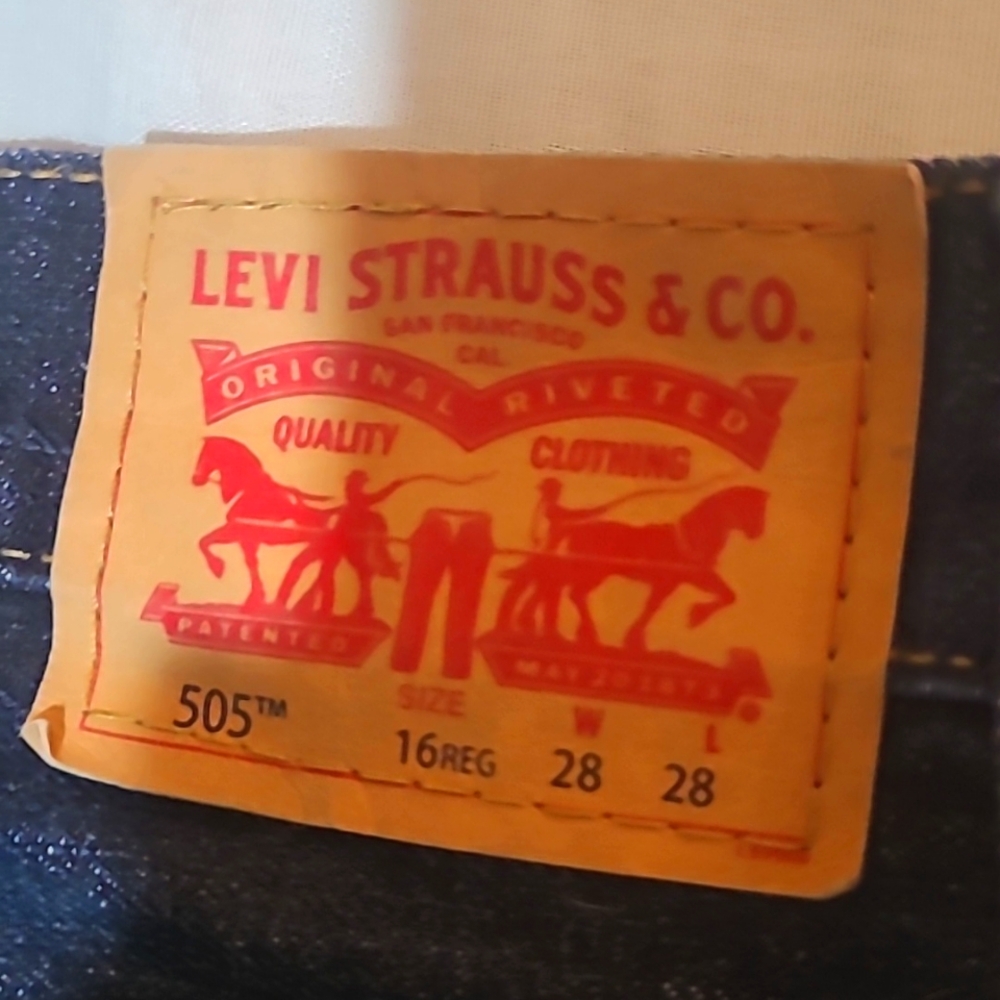 LEVIS Boys 16 Regular (28×28)